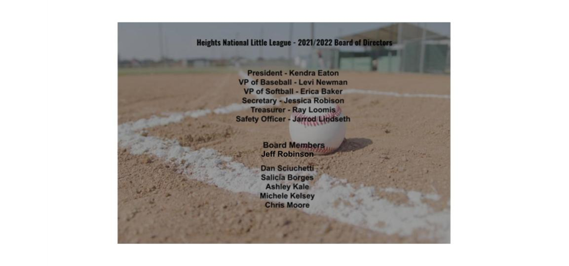 Heights National Little League > Home
