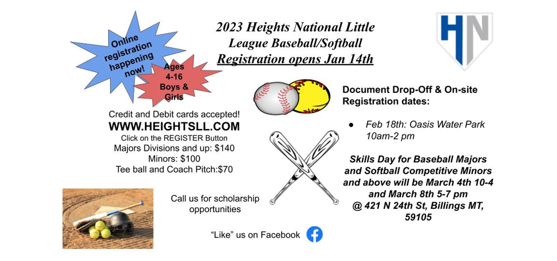 Heights National Little League > Home